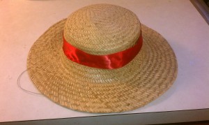 Luffy Straw Hat with String