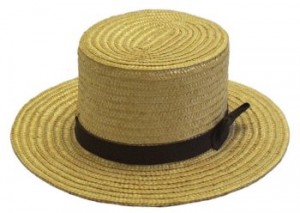 Mens Amish Straw Hats