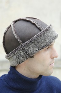 Mens Shearling Hat