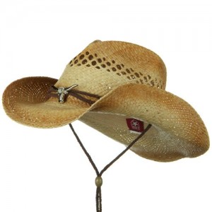 Mens Straw Cowboy Hats