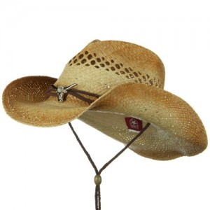 Mens Straw Cowboy Hats