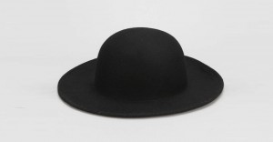 Mens Wide Brim Bowler Hat