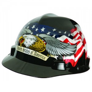 Patriotic Hard Hats