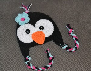 Penguin Crochet Hat