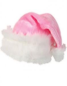 Pink Santa Hats