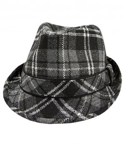 Plaid Fedora Hat