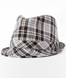 Plaid Fedora Hats