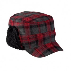 Plaid Hat with Ear Flaps