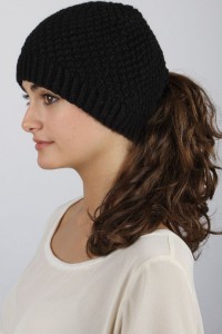 Ponytail Winter Hat