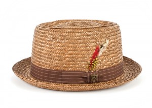 Pork Pie Straw Hat