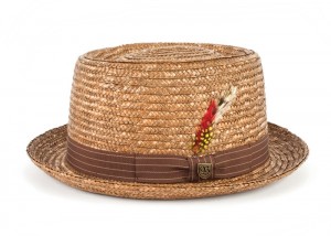 Pork Pie Straw Hat