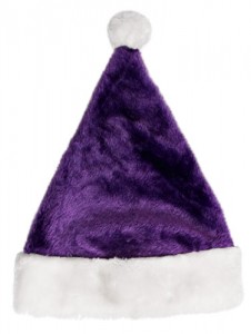 Purple Santa Hat