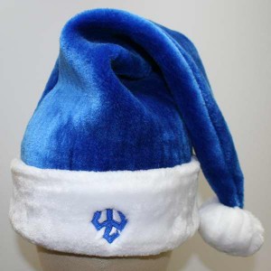 Royal Blue Santa Hats