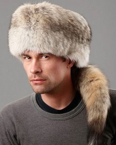 Russian Fur Hat with Tail