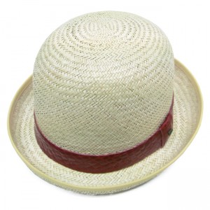 Straw Bowler Hat Mens