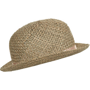 Straw Bowler Hat