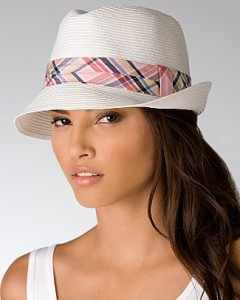 Straw Fedora Hats for Women