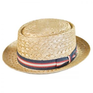 Straw Pork Pie Hat