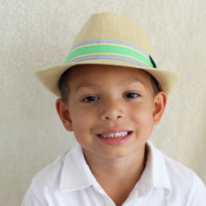 Toddler Boy Straw Hat