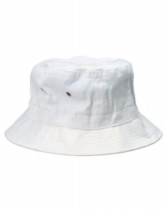 White Bucket Hats