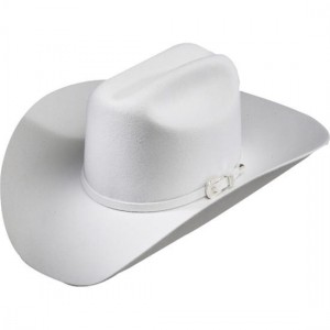 White Felt Cowboy Hat