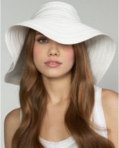 White Sun Hats for Women