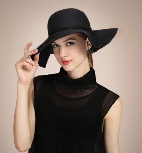 Wide Brim Bowler Hat Photos