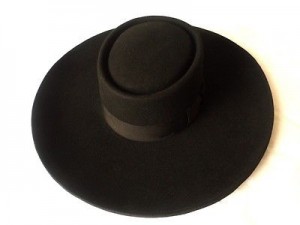 Wide Brim Pork Pie Hat