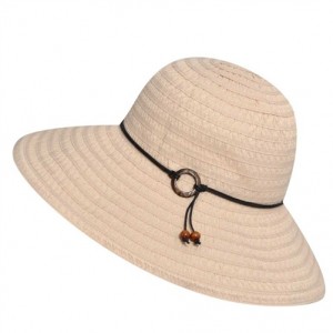 Wide Brim Straw Sun Hat