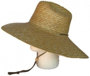 Wide Brimmed Straw Hat