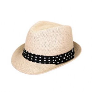 Womens Fedora Straw Hat