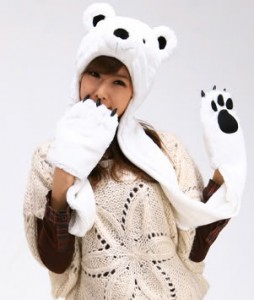 Animal Hat with Paws