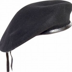 Black Beret Hat