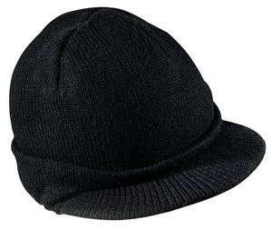 Black Toboggan Hat