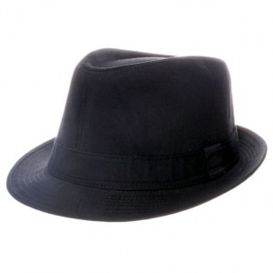 Black Trilby Hat