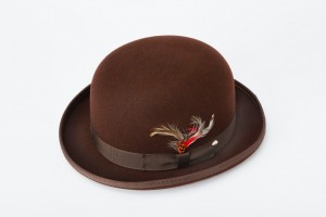 Brown Derby Hat