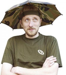 Camo Umbrella Hat