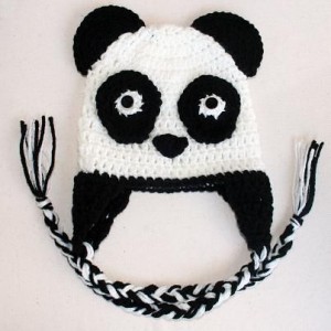 Crochet Panda Hat