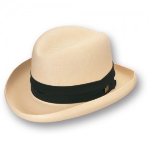 Homburg Hat Straw