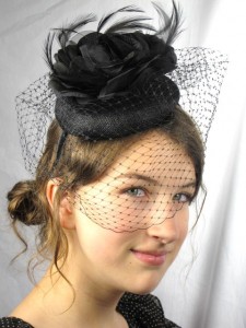 Pillbox Hat with Veil