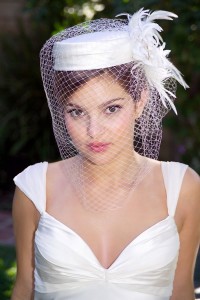 Pillbox Hats with Veil