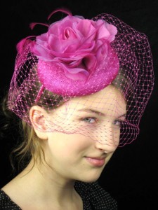 Pink Pillbox Hat