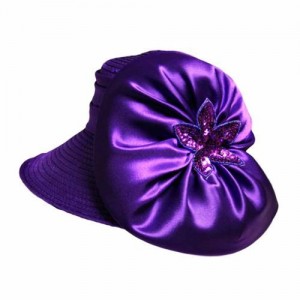 Purple Church Hats