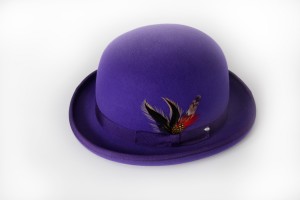 Purple Derby Hat
