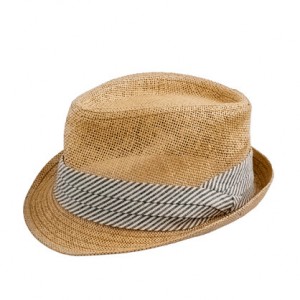 Straw Trilby Hat