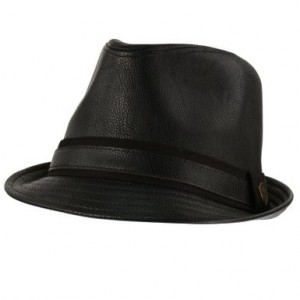 Black Leather Hats