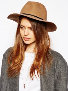 Brown Fedora Hat Womens