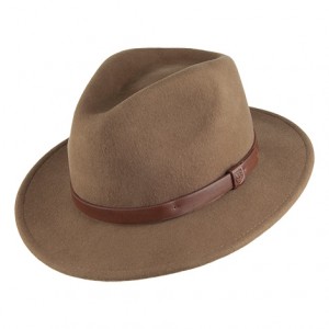 Brown Fedora Hat for Kids