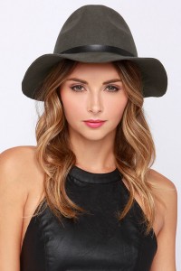 Floppy Wool Fedora Hat