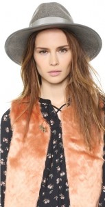 Ladies Wide Brim Fedora Hats